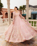 Blush Pink Embroidered Anarkali Dress – with Embellished Dupatta